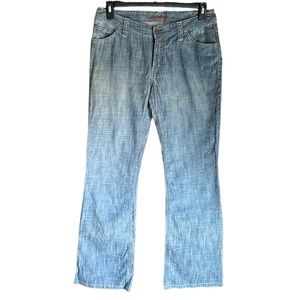 NWT Eddie Bauer Bootcut Denim Trousers 10
